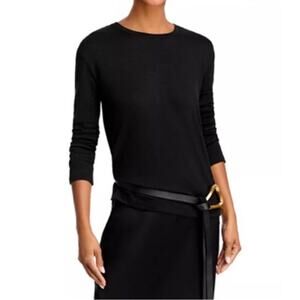 Rag & Bone Hudson Long Sleeve Black Top L